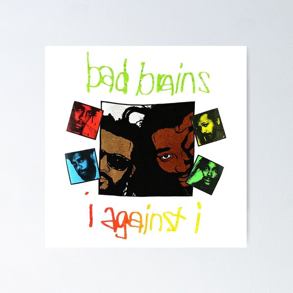 Classic People Bad Brains Funny Life Logo Poster for Sale by