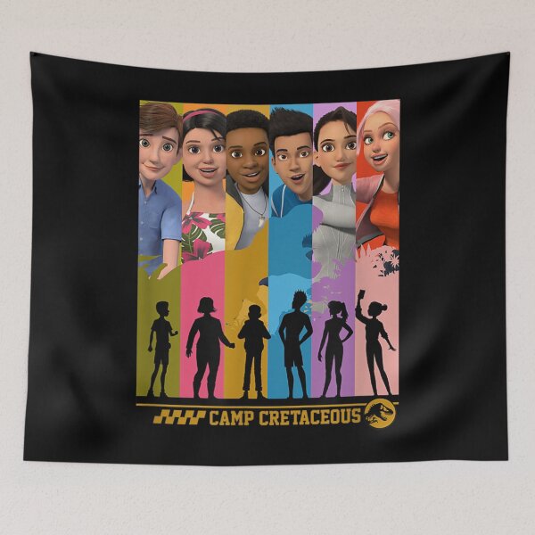 Item preview, Camp Cretaceous Group Shot Panels designed and sold by TarynAbbott.