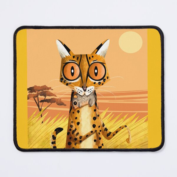 Item preview, Serval Cat and Vlei Rat designed and sold by Green Humour.