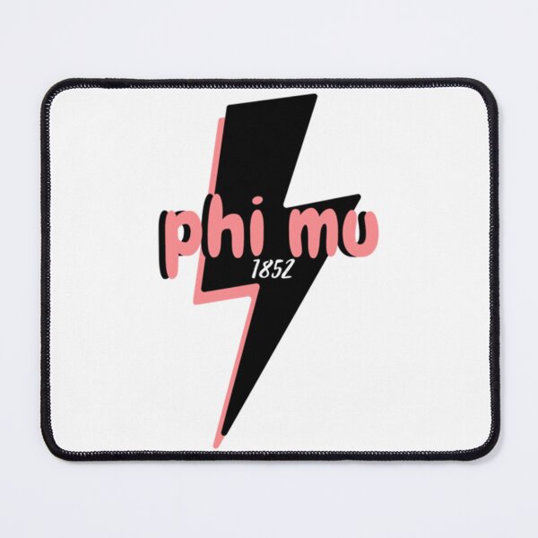 Item preview, Phi Mu Lightning Bolt   designed and sold by SundaysBestDe.