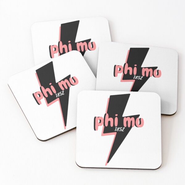 Item preview, Phi Mu Lightning Bolt   designed and sold by SundaysBestDe.