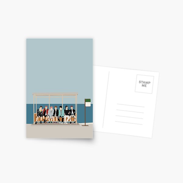 BTS You Never Walk Alone Postcard