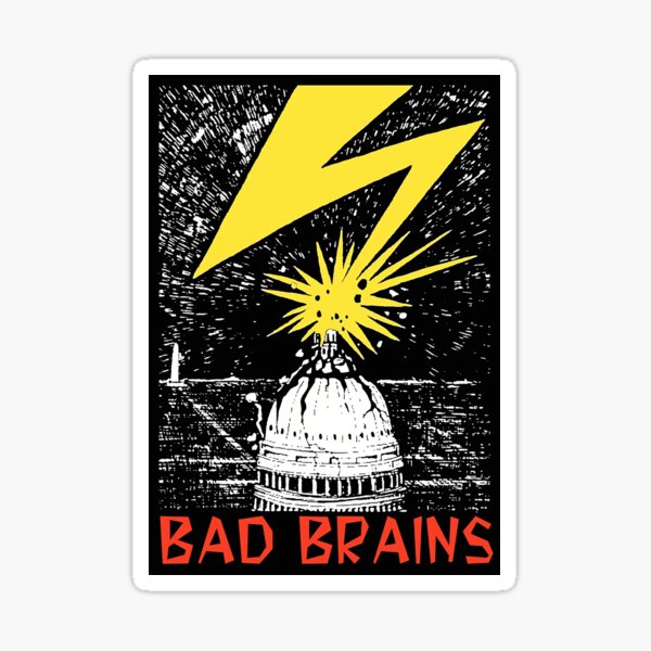 Bad Brains Album Sticker Pack