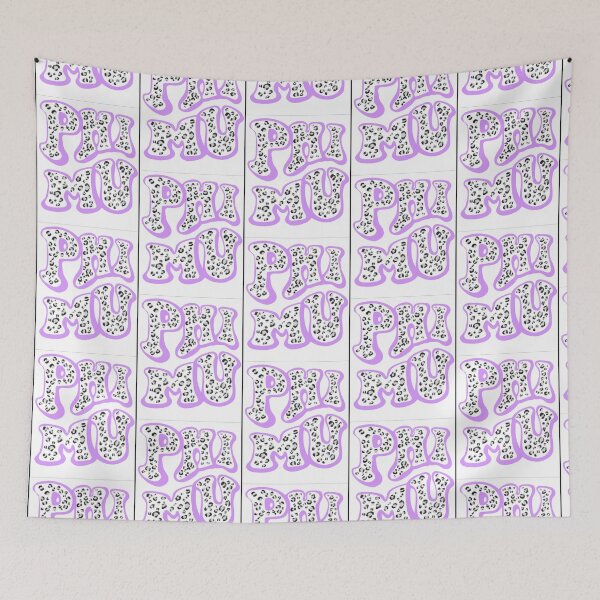 Item preview, Phi Mu Cheetah Print Letters   designed and sold by SundaysBestDe.