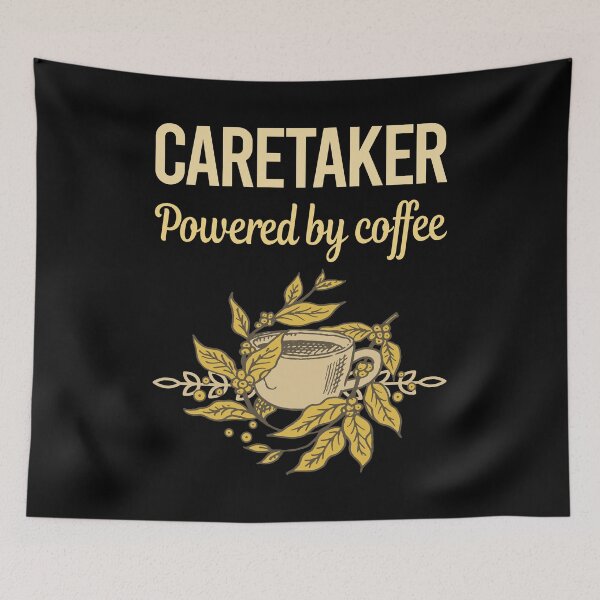 Item preview, Powered By Coffee Caretaker designed and sold by cossinulsesj.