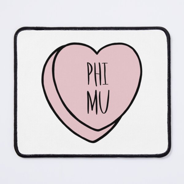 Item preview, Phi Mu Heart   designed and sold by SundaysBestDe.