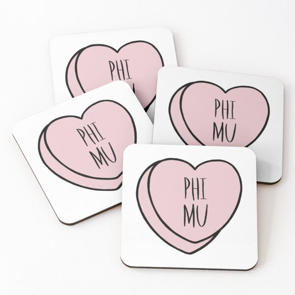 Item preview, Phi Mu Heart   designed and sold by SundaysBestDe.