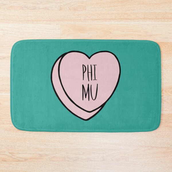 Item preview, Phi Mu Heart   designed and sold by SundaysBestDe.
