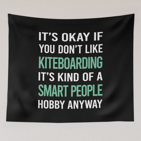 Item preview, Smart People Hobby Kiteboarding Kiteboard Kiteboarder designed and sold by RonaldEwing4782.