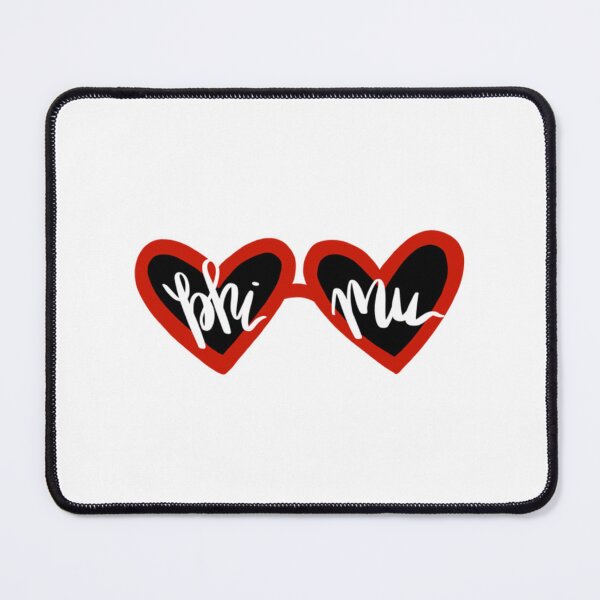 Item preview, Phi Mu Heart Sunnies   designed and sold by SundaysBestDe.