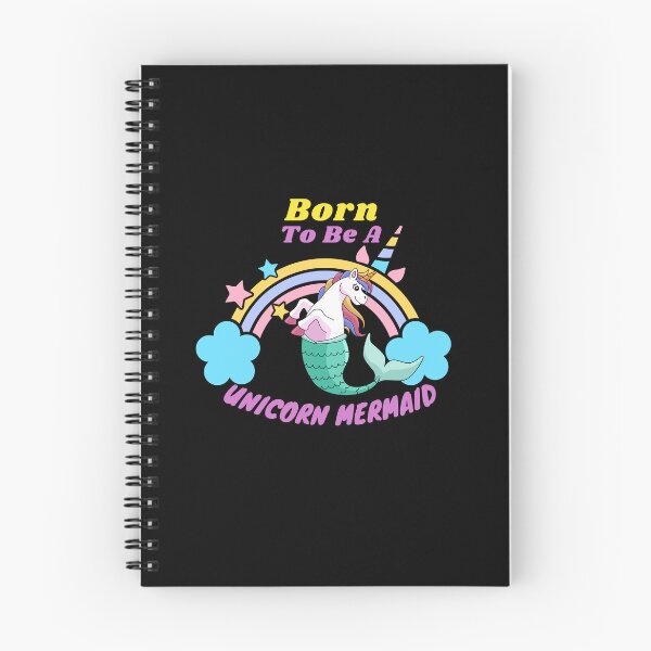 Item preview, Born to be a unicorn mermaid designed and sold by Artistusha.