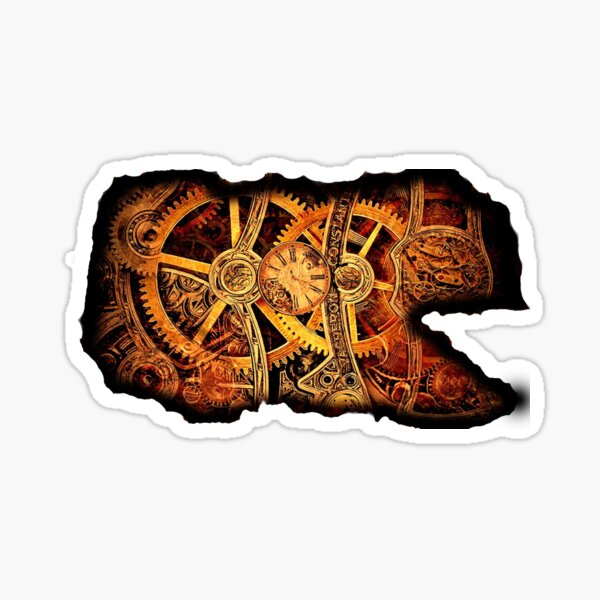 steampunk Pegatina