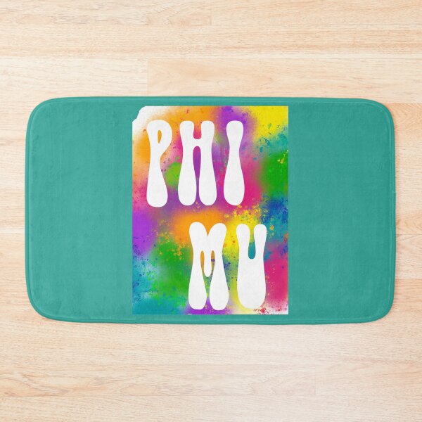 Item preview, Phi Mu MultiColored Splatter Paint   designed and sold by SundaysBestDe.