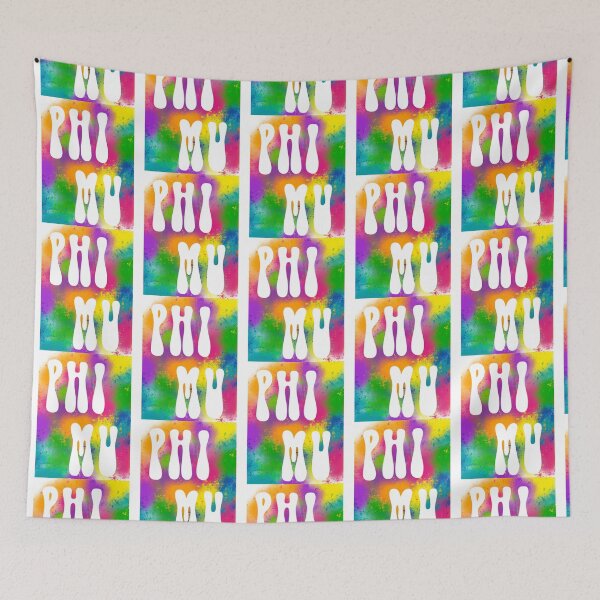 Item preview, Phi Mu MultiColored Splatter Paint   designed and sold by SundaysBestDe.
