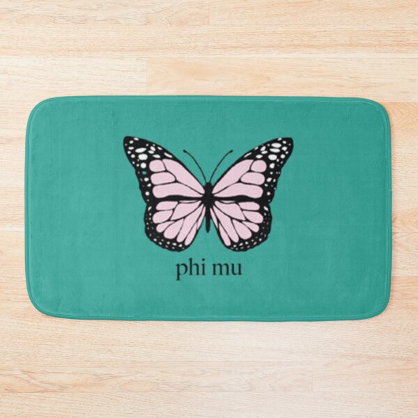 Item preview, PHI MU Pink Butterfly Premium  designed and sold by SundaysBestDe.