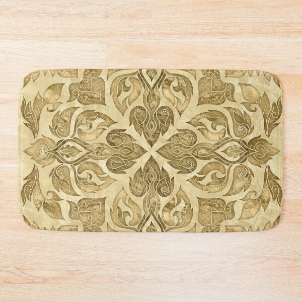 Item preview, Vintage Gold Thai Ornament  designed and sold by k9printart.
