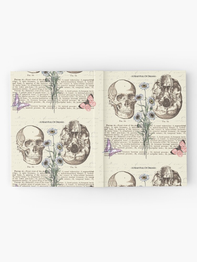 Alternate view of A head full of dreams Hardcover Journal