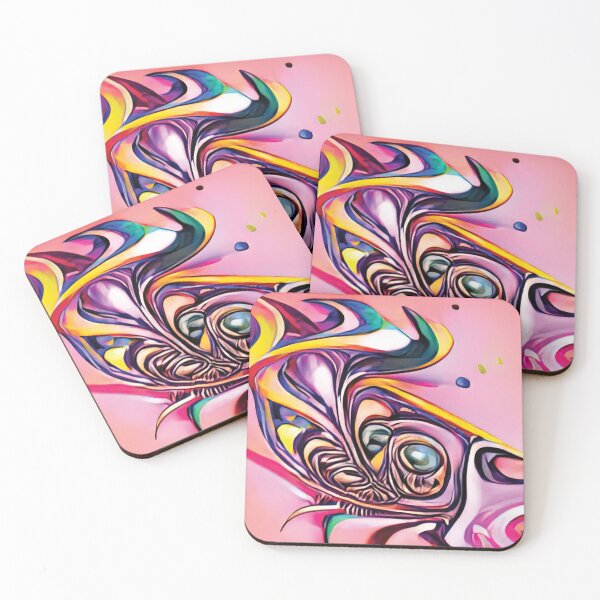 Item preview, Vibrant Life Abstract Digital Paintings designed and sold by ThinkFun! Design.
