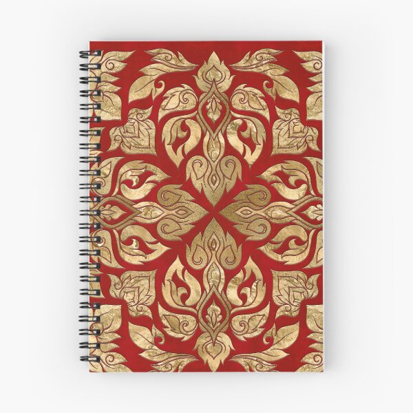 Item preview, Thai Ornament - Gold and Red designed and sold by k9printart.