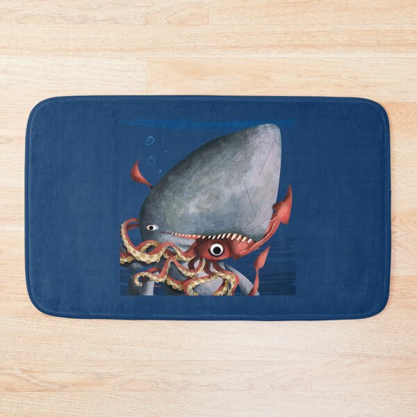 Item preview, Sperm Whale and Giant Squid designed and sold by Green Humour.