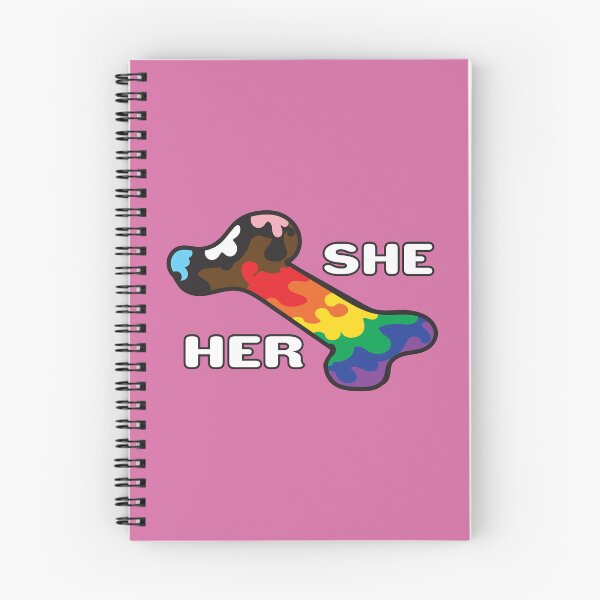 Item preview, Pride In My Bones Pronouns She/Her designed and sold by BiOurPride.