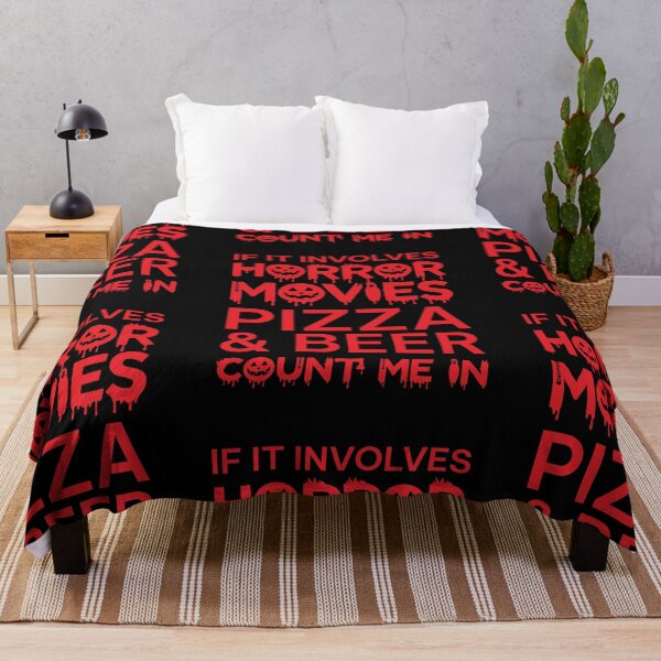 Item preview, If It Involves Horror Movies Pizza And Beer Count Me In designed and sold by yphien.