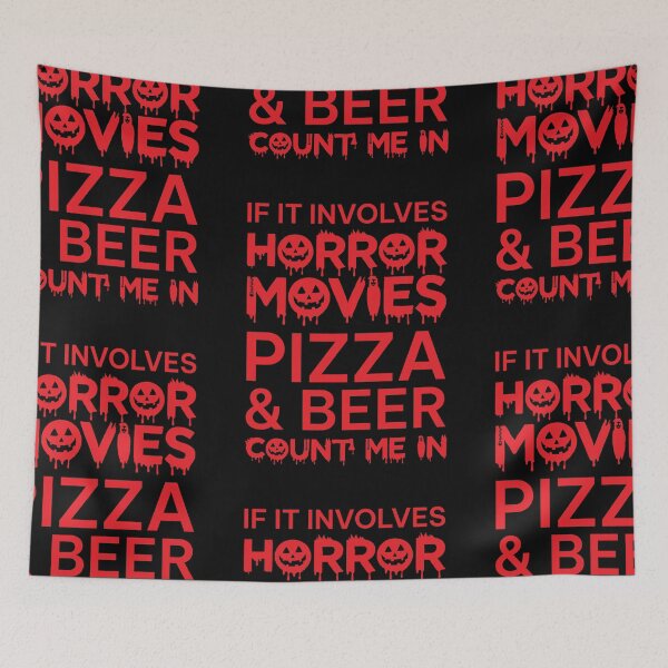 Item preview, If It Involves Horror Movies Pizza And Beer Count Me In designed and sold by yphien.
