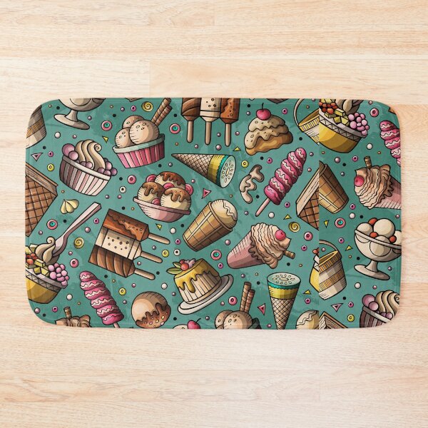 Item preview, ice cream pattern v1 designed and sold by cute--world.