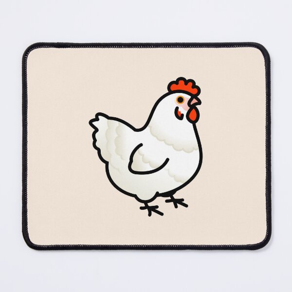 Item preview, Chubby White Chicken designed and sold by birdhism.