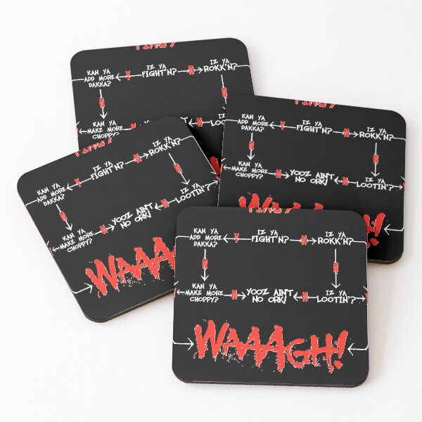 Item preview, Ork WAAGH Decision Chart designed and sold by ROMERROBERTA.