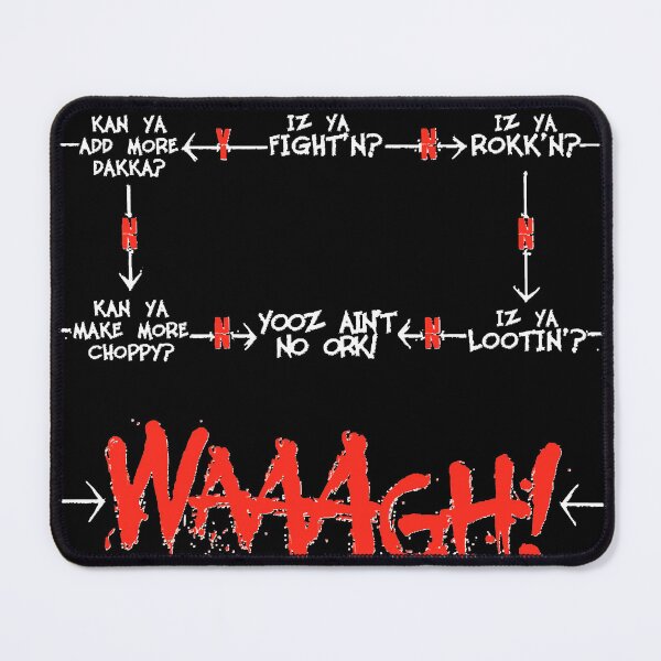 Item preview, Ork WAAGH Decision Chart designed and sold by ROMERROBERTA.