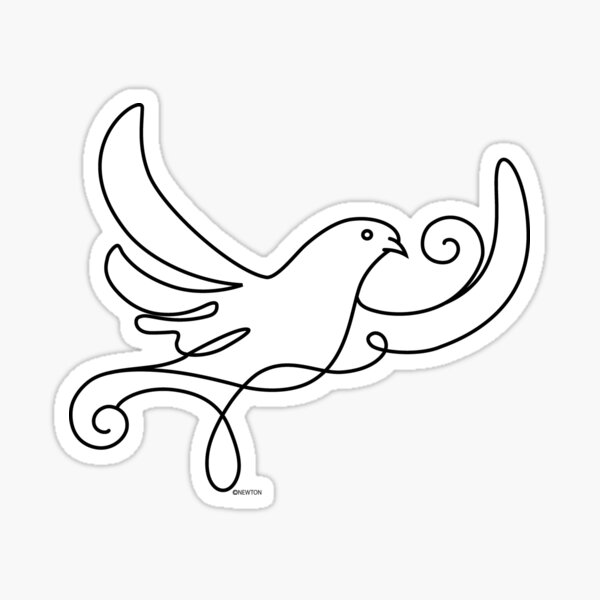 Dove Sticker
