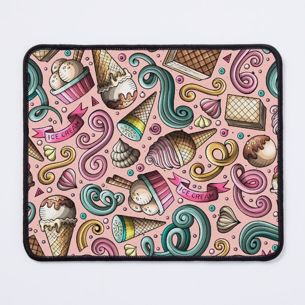 Item preview, ice cream pattern v2 designed and sold by cute--world.