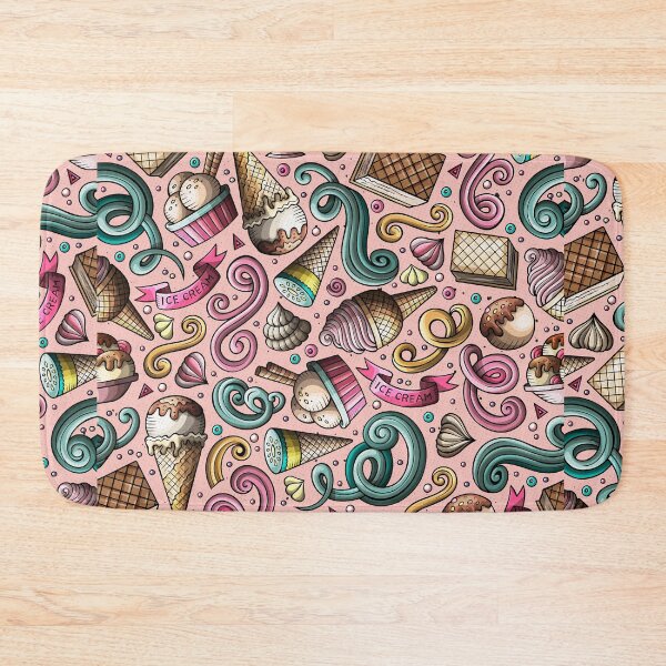 Item preview, ice cream pattern v2 designed and sold by cute--world.