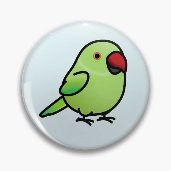 Item preview, Chubby Green Indian Ringneck Parakeet - Female designed and sold by birdhism.