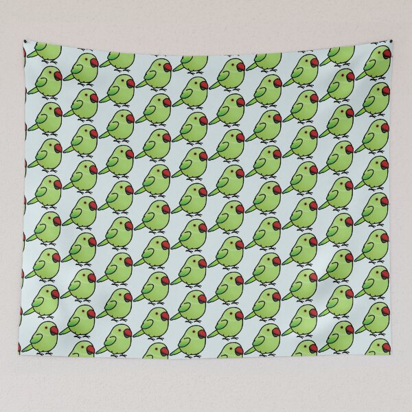 Item preview, Chubby Green Indian Ringneck Parakeet - Female designed and sold by birdhism.
