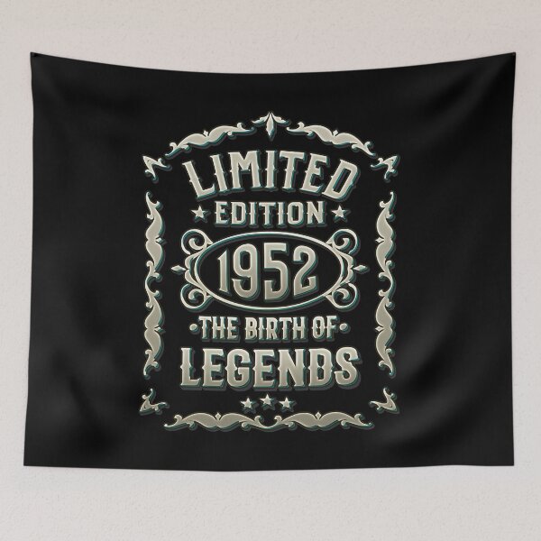 Item preview, Birth Of Legends 1952 70th Birthday Vintage 1952 designed and sold by Dubbra.