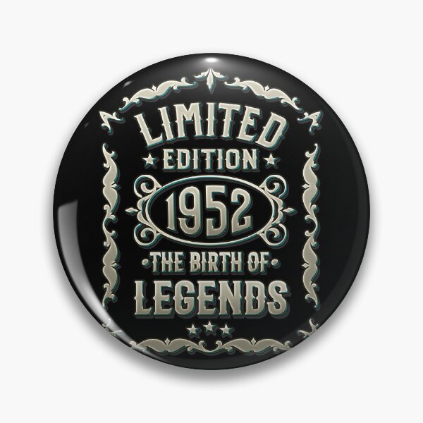 Item preview, Birth Of Legends 1952 70th Birthday Vintage 1952 designed and sold by Dubbra.