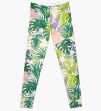 pink jungle pattern Leggings
