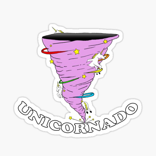 Item preview, Unicornado designed and sold by GradientPowell.