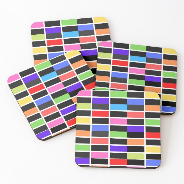 Item preview, Colorful blocks Graphic T-shirt designed and sold by MrArsalDesigns.