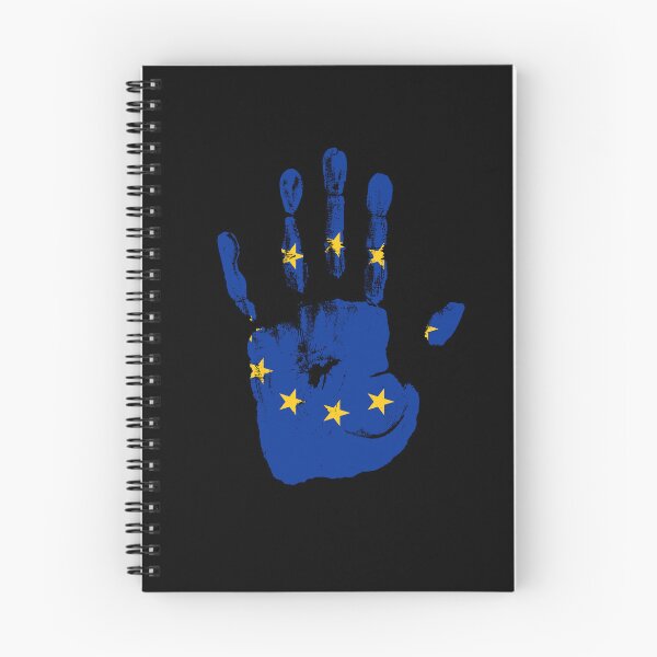 Item preview, Hand European Union Flag Palm designed and sold by rafaeltto.