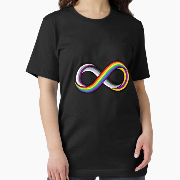 Vista previa del artículo con la obra «Orgullo infinito», diseñado y vendido por Eran Fowler.