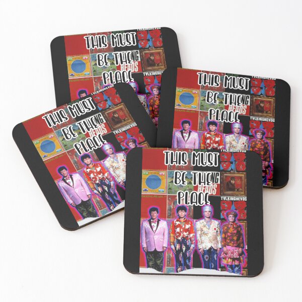 Item preview, Talking Same As It Ever Was Heads Graphic Gift Fan designed and sold by ClarissaBudig.