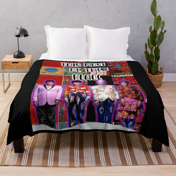 Item preview, Talking Same As It Ever Was Heads Graphic Gift Fan designed and sold by ClarissaBudig.