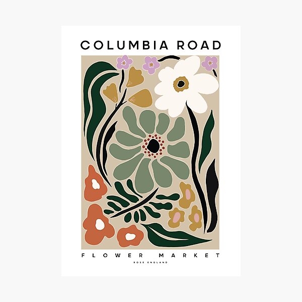 Item preview, Columbia Road Flower Market designed and sold by Christiana Sagala.