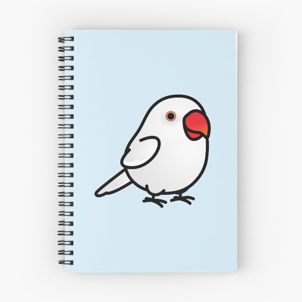 Item preview, Chubby White Indian Ringneck Parakeet - White designed and sold by birdhism.