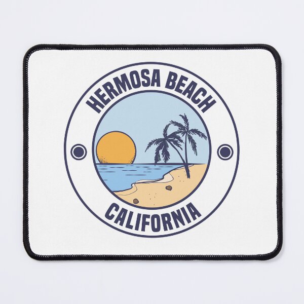 Item preview, hermosa beach,California retro sunset designed and sold by JakubkoJunak.