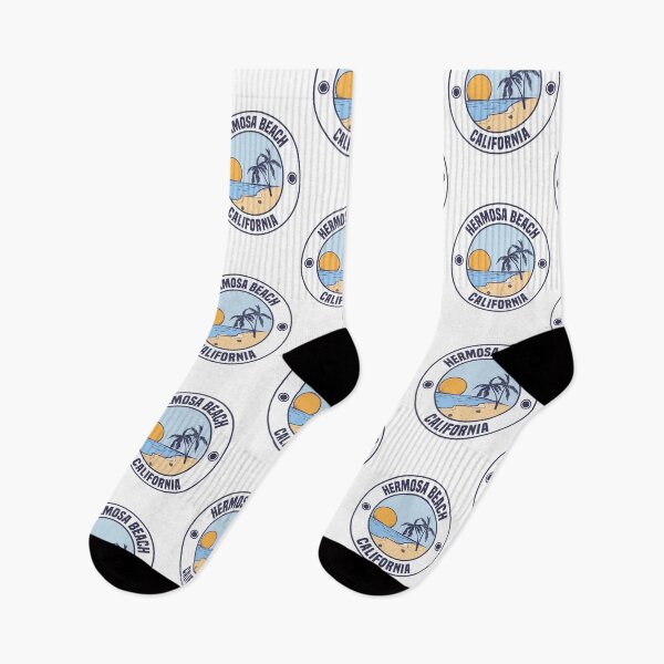 Item preview, hermosa beach,California retro sunset designed and sold by JakubkoJunak.