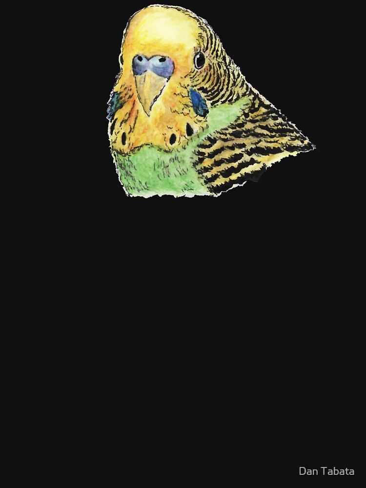 Prettyboy the Green Parakeet by dmtab
